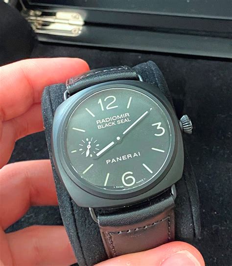 panerai radiomir black seal 292|panerai radiomir black seal review.